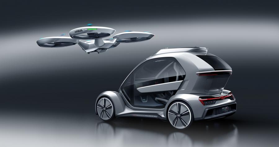 Audi-Airbus Pop.Up Next 2018 года  (фото 3 из 9)